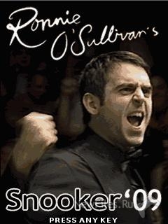 Ronnie O'Sullivan's Snooker  - Java бильярд 2009